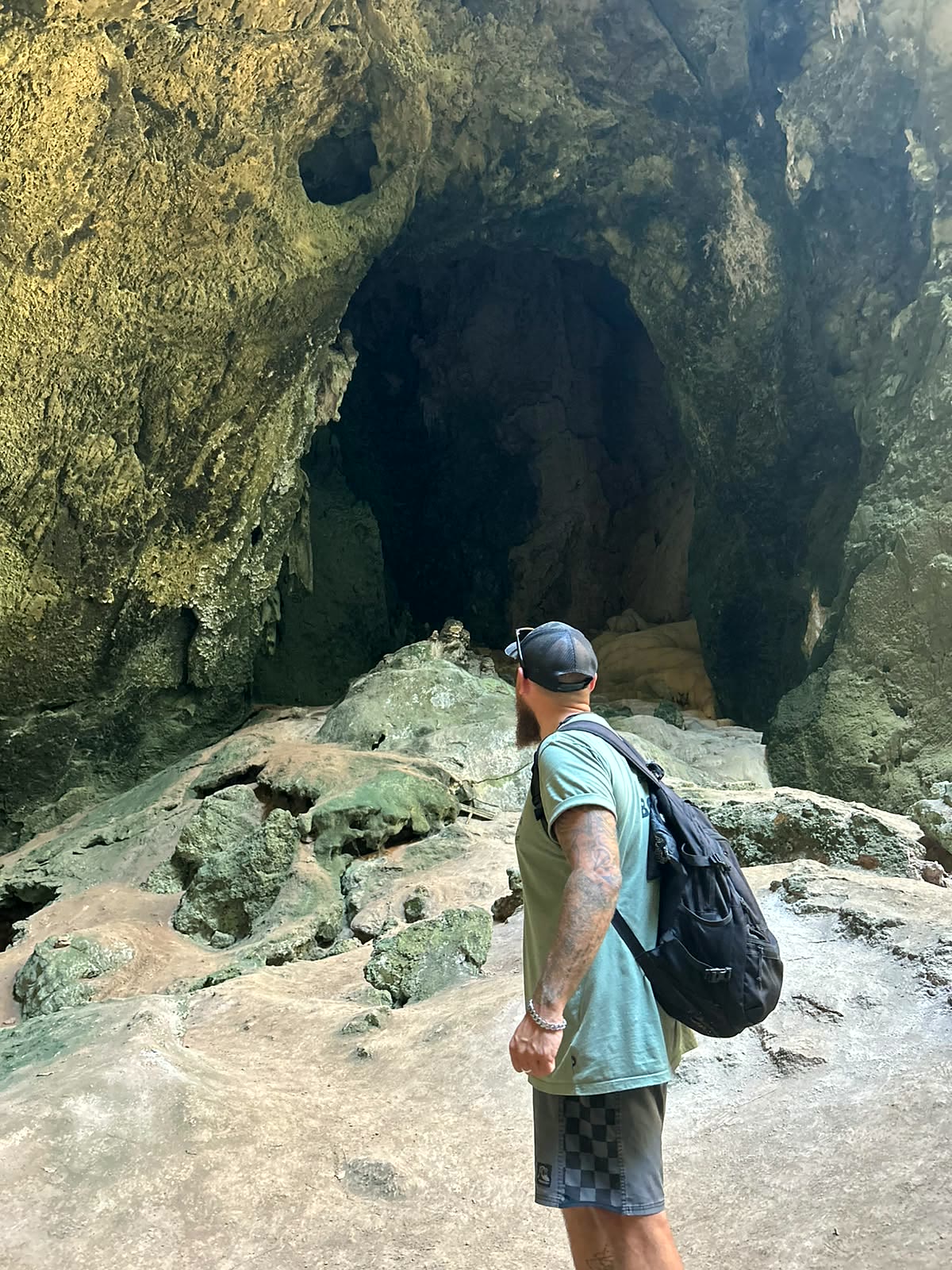 Ben Lynch on an expedition